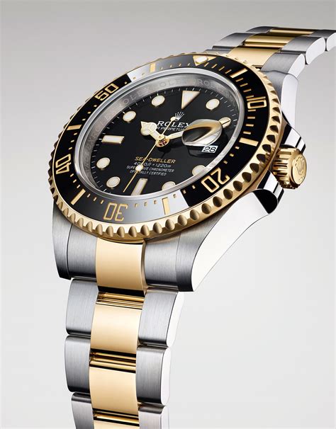 rolex two tone sea dweller review|rolex sea dweller 16600 price.